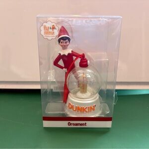 Dunkin' Elf on the Shelf Ornament